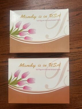 Silicone Breast Form - Natural Pink/Beige